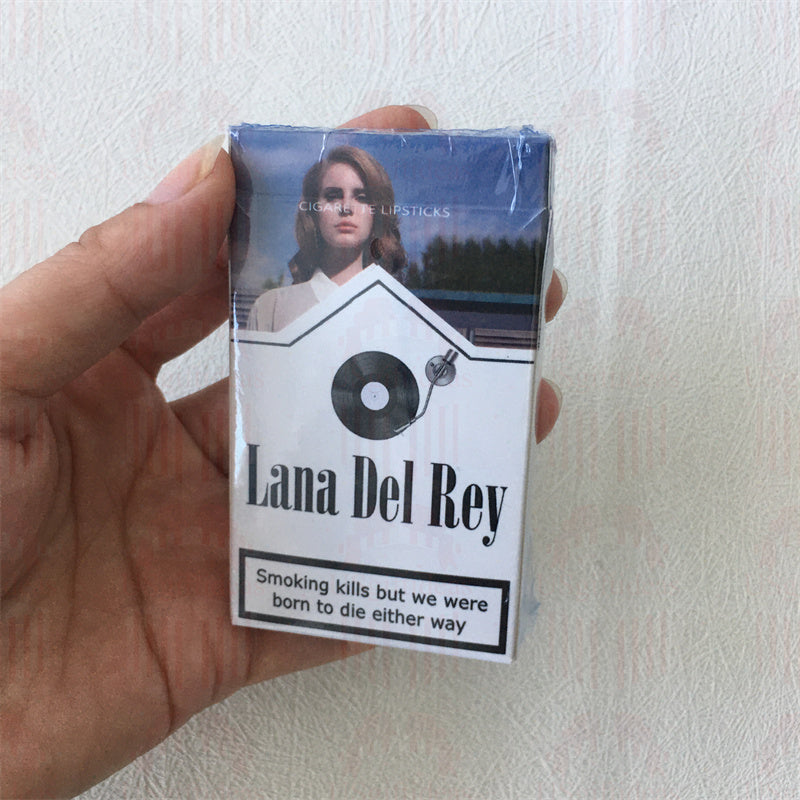 Lana Del Rey Lipstick Set, Personalized Christmas Gifts, Lana Del Rey Poster Cigarette Box