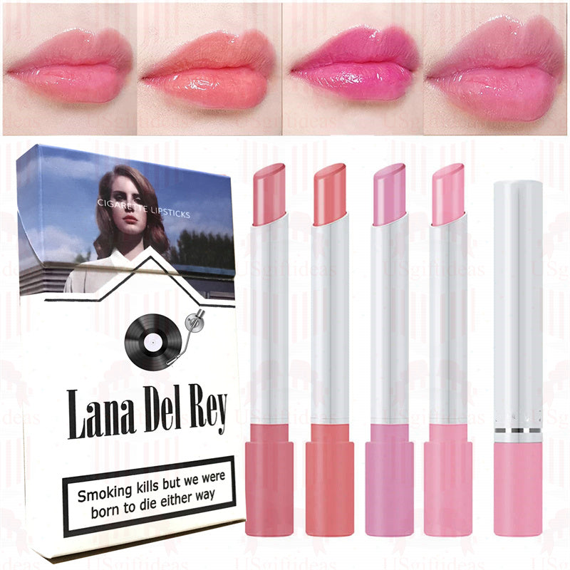 Lana Del Rey Lipstick Set, Personalized Christmas Gifts, Lana Del Rey Poster Cigarette Box