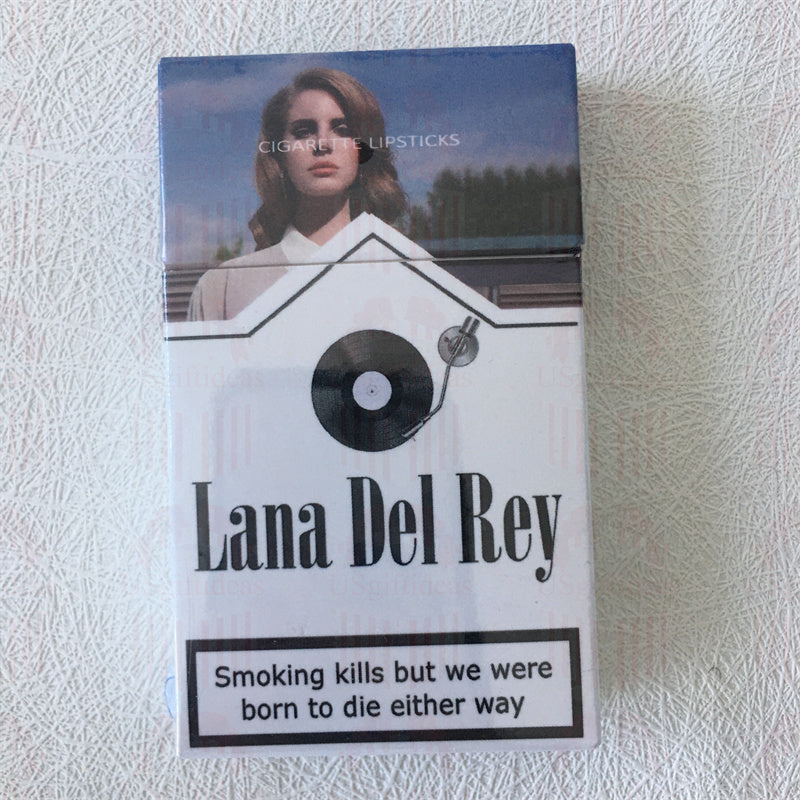 Lana Del Rey Lipstick Set, Personalized Christmas Gifts, Lana Del Rey Poster Cigarette Box