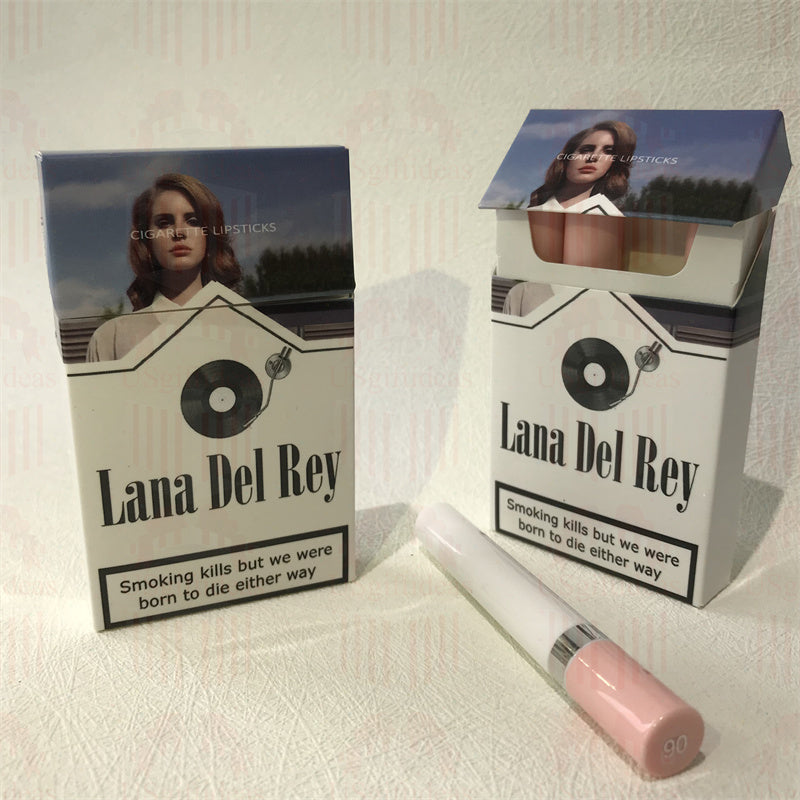 Lana Del Rey Lipstick Set, Personalized Christmas Gifts, Lana Del Rey Poster Cigarette Box