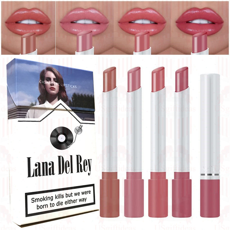 Lana Del Rey Lipstick Set, Personalized Christmas Gifts, Lana Del Rey Poster Cigarette Box