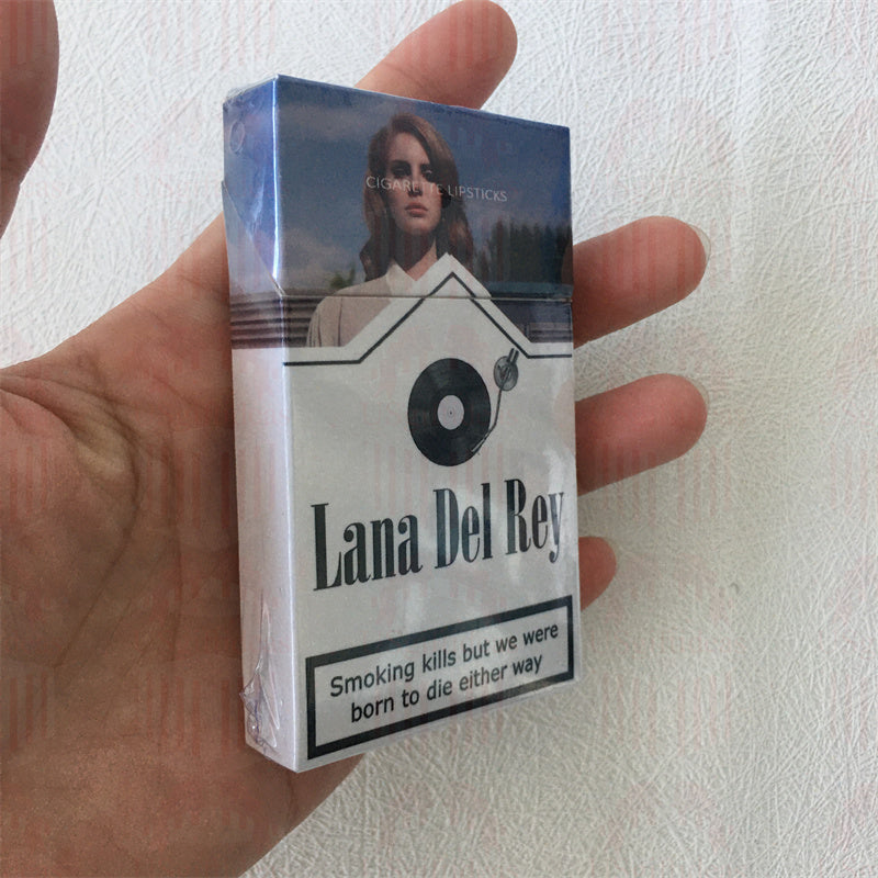 Lana Del Rey Lipstick Set, Personalized Christmas Gifts, Lana Del Rey Poster Cigarette Box