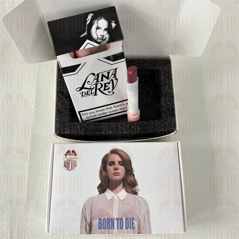Lana Del Rey Lipstick Matte Glossy Tube Lipstick 24 Hour Lasting Lip Tint