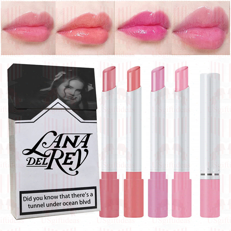 Lana Del Rey Lipstick Matte Glossy Tube Lipstick 24 Hour Lasting Lip Tint