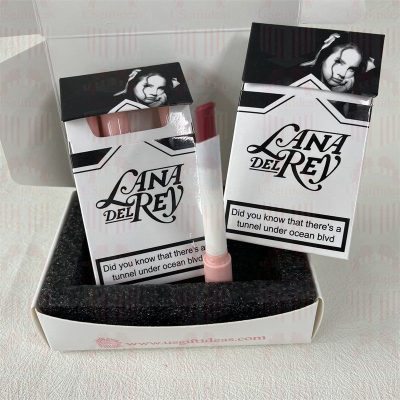 Lana Del Rey Lipstick Matte Glossy Tube Lipstick 24 Hour Lasting Lip Tint
