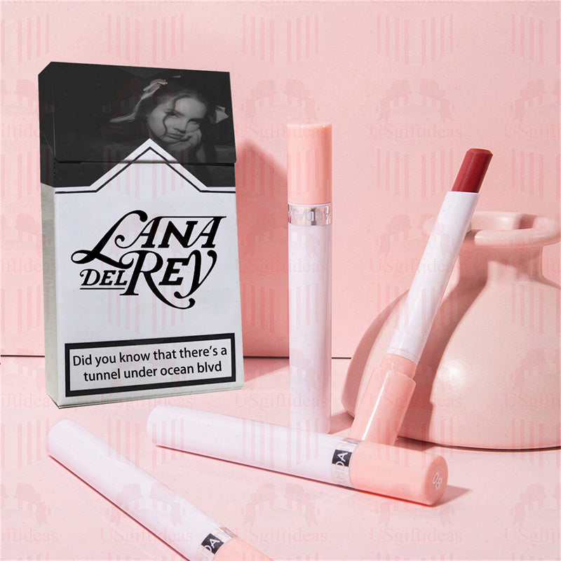 Lana Del Rey Lipstick Matte Glossy Tube Lipstick 24 Hour Lasting Lip Tint