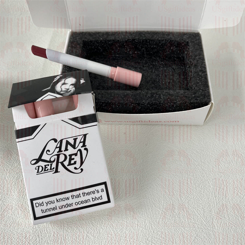 Lana Del Rey Lipstick Matte Glossy Tube Lipstick 24 Hour Lasting Lip Tint