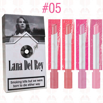 Lana Del Rey Lipstick Set, Personalized Christmas Gifts, Lana Del Rey Poster Cigarette Box