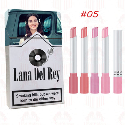 Lana Del Rey Lipstick Set, Personalized Christmas Gifts, Lana Del Rey Poster Cigarette Box