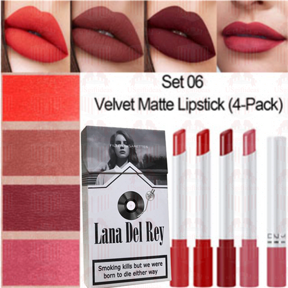 Lana Del Rey Lipstick Set, Personalized Christmas Gifts, Lana Del Rey Poster Cigarette Box