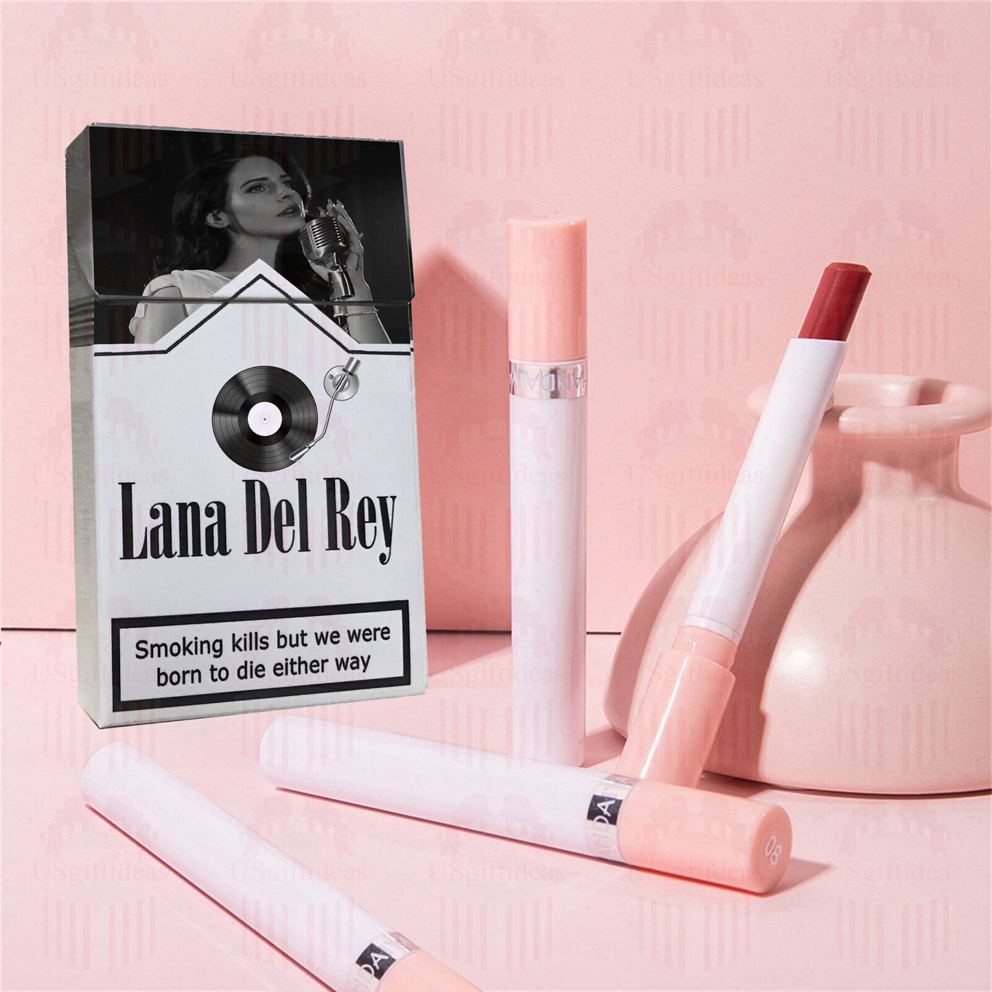 Lana Del Rey Lipstick Cigarettes Glossy Little Smoke Tube Cigarette Lipstick