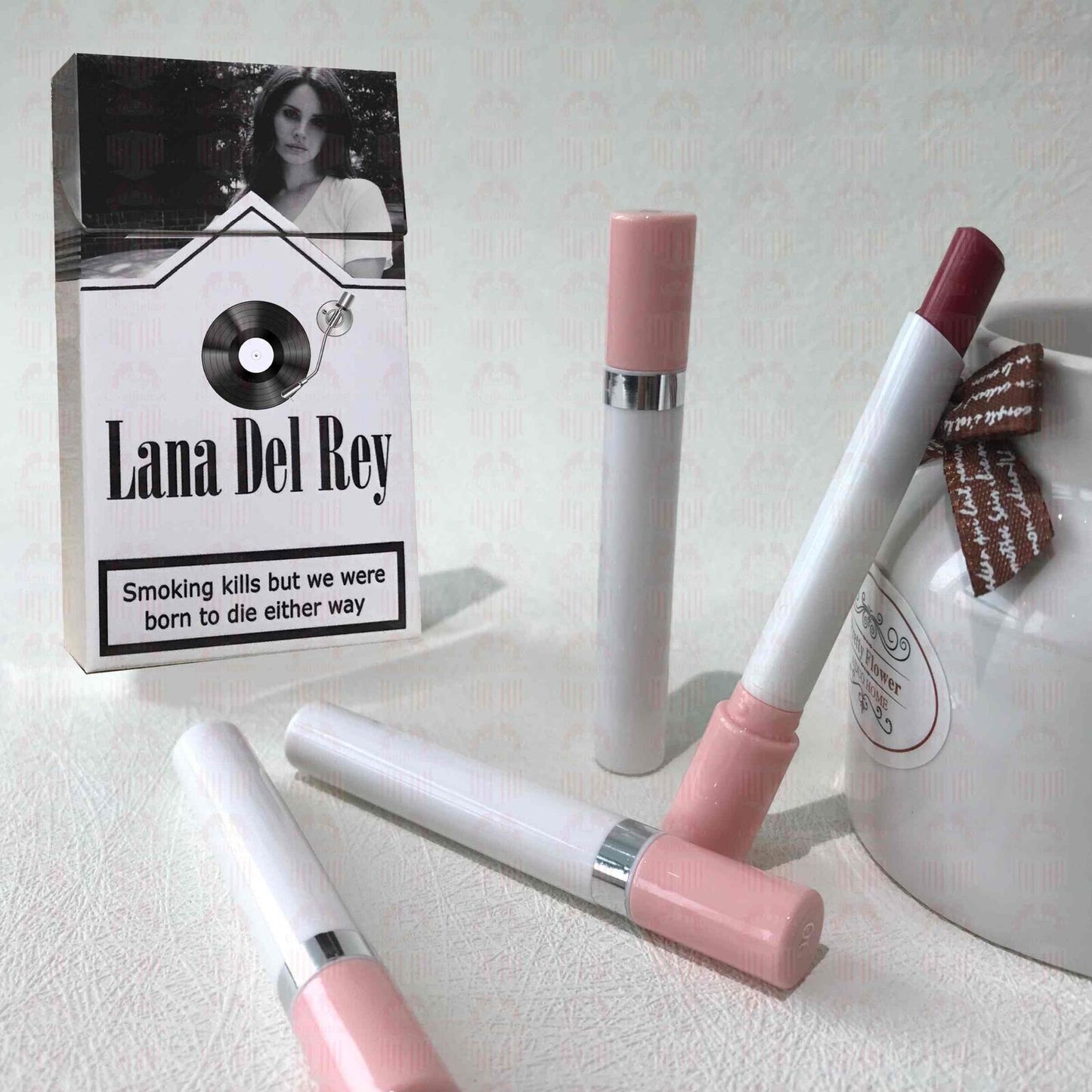 Lana Del Rey Lipstick Cigarettes Glossy Little Smoke Tube Cigarette Lipstick