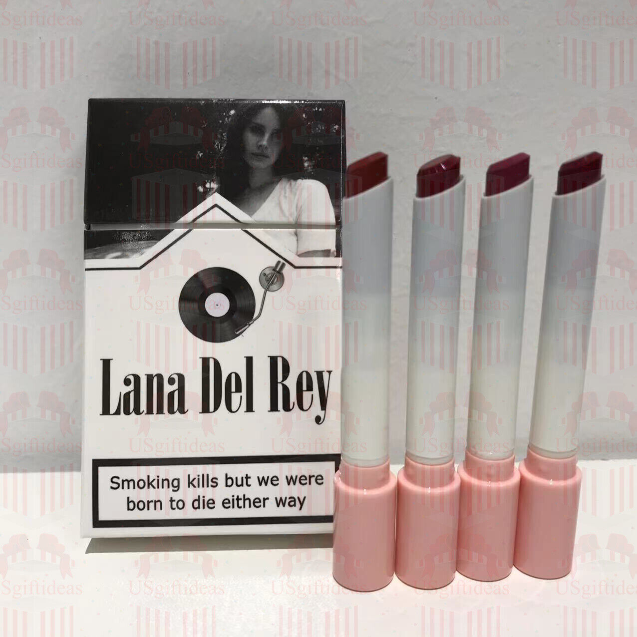 Lana Del Rey Lipstick Cigarettes Glossy Little Smoke Tube Cigarette Lipstick