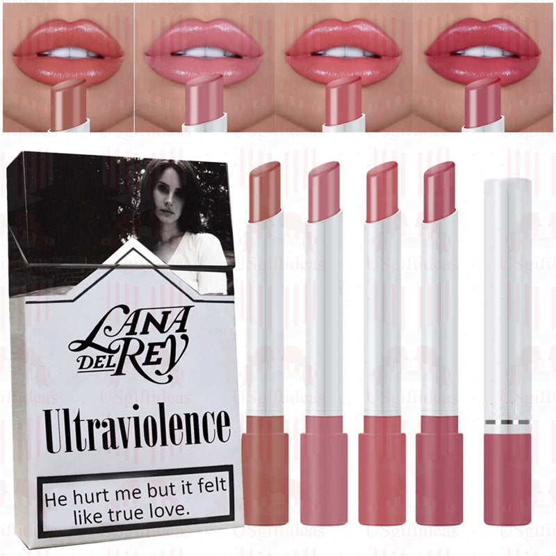 Lana Del Rey Lipstick Matte Glossy Tube Lipstick 24 Hour Lasting Lip Tint