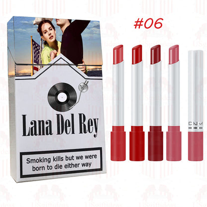 Lana Del Rey Lipstick Set, Personalized Christmas Gifts, Lana Del Rey Poster Cigarette Box