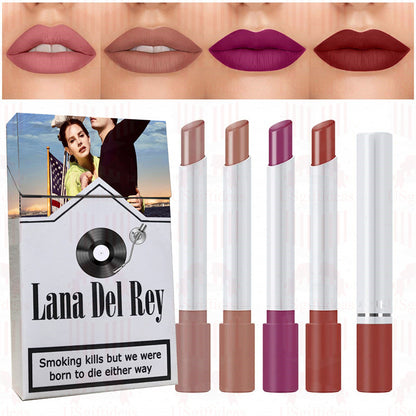 Lana Del Rey Lipstick Set, Personalized Christmas Gifts, Lana Del Rey Poster Cigarette Box