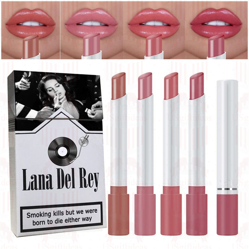 Lana Del Rey Lipstick Set, Personalized Christmas Gifts, Lana Del Rey Poster Cigarette Box