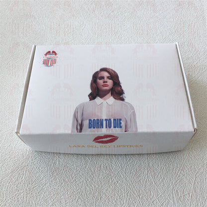 Lana Del Rey Lipstick Set, Personalized Christmas Gifts, Lana Del Rey Poster Cigarette Box