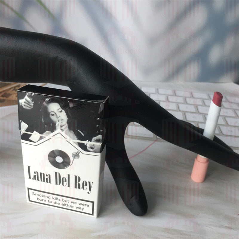 Lana Del Rey Lipstick Set, Personalized Christmas Gifts, Lana Del Rey Poster Cigarette Box