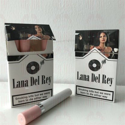 Lana Del Rey Lipstick Set, Personalized Christmas Gifts, Lana Del Rey Poster Cigarette Box