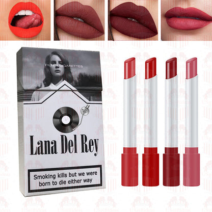 Lana Del Rey Lipstick Set, Personalized Christmas Gifts, Lana Del Rey Poster Cigarette Box