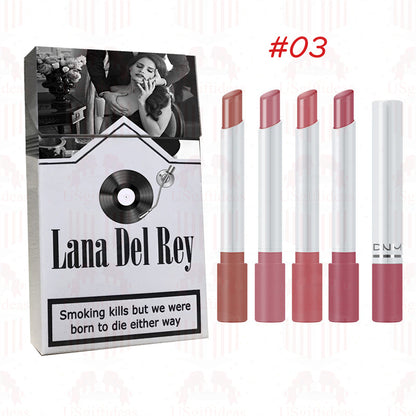 Lana Del Rey Lipstick Set, Personalized Christmas Gifts, Lana Del Rey Poster Cigarette Box