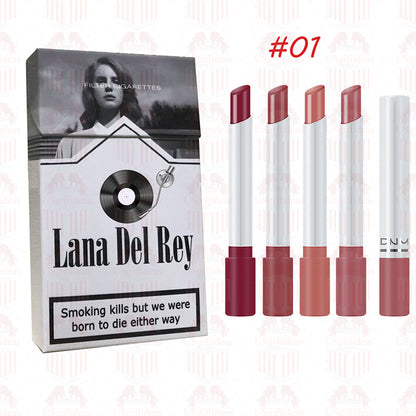 Lana Del Rey Lipstick Set, Personalized Christmas Gifts, Lana Del Rey Poster Cigarette Box