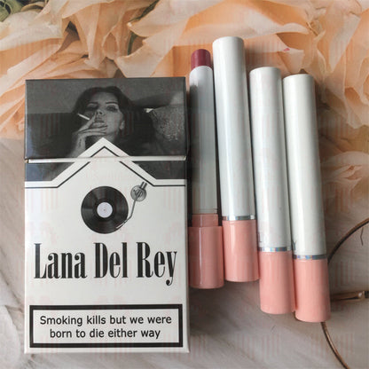 Lana Del Rey Lipstick Set, Personalized Christmas Gifts, Lana Del Rey Poster Cigarette Box