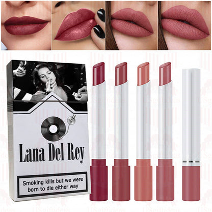 Lana Del Rey Lipstick Set, Personalized Christmas Gifts, Lana Del Rey Poster Cigarette Box