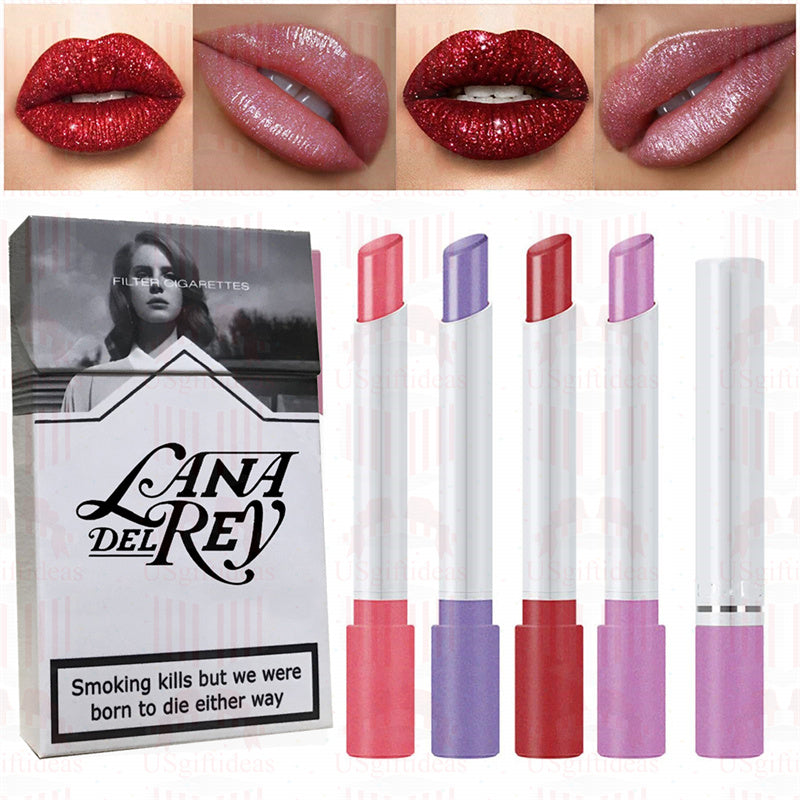 Lana Del Rey Lipstick Matte Glossy Tube Lipstick 24 Hour Lasting Lip Tint