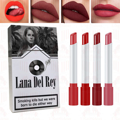 Lana Del Rey Lipstick Set, Personalized Christmas Gifts, Lana Del Rey Poster Cigarette Box