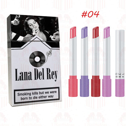 Lana Del Rey Lipstick Set, Personalized Christmas Gifts, Lana Del Rey Poster Cigarette Box