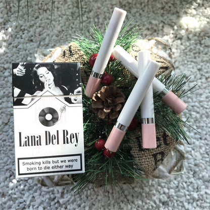 Lana Del Rey Lipstick Set, Personalized Christmas Gifts, Lana Del Rey Poster Cigarette Box