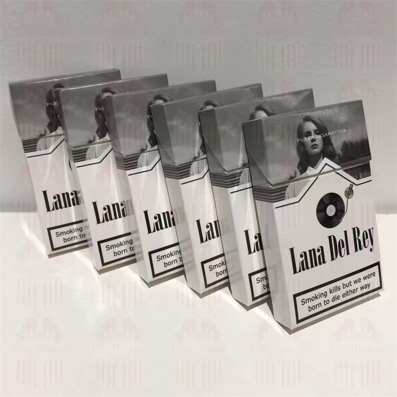 Lana Del Rey Lipstick Set, Personalized Christmas Gifts, Lana Del Rey Poster Cigarette Box