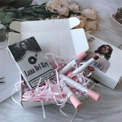 Lana Del Rey Lipstick Set, Personalized Christmas Gifts, Lana Del Rey Poster Cigarette Box