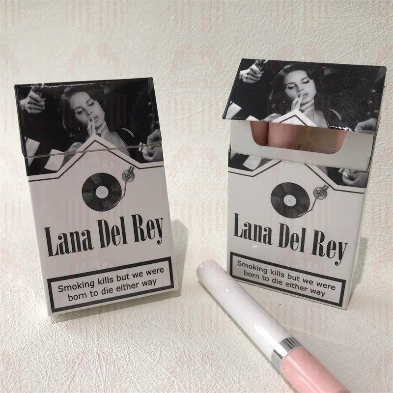 Lana Del Rey Lipstick Set, Personalized Christmas Gifts, Lana Del Rey Poster Cigarette Box