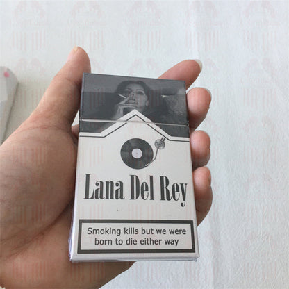 Lana Del Rey Lipstick Set, Personalized Christmas Gifts, Lana Del Rey Poster Cigarette Box