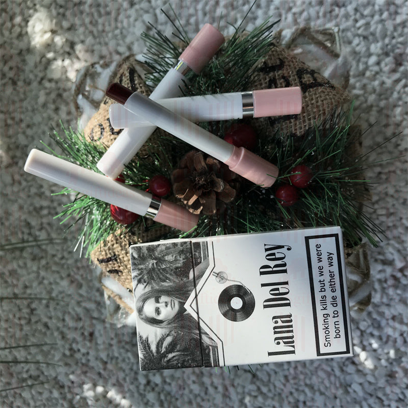 Lana Del Rey Lipstick Set, Personalized Christmas Gifts, Lana Del Rey Poster Cigarette Box