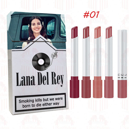 Lana Del Rey Lipstick Set, Personalized Christmas Gifts, Lana Del Rey Poster Cigarette Box