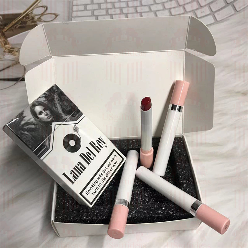 Lana Del Rey Lipstick Set, Personalized Christmas Gifts, Lana Del Rey Poster Cigarette Box