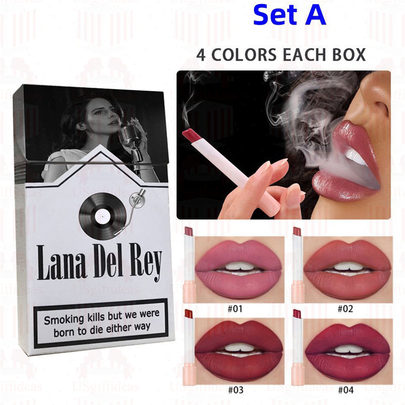 Lana Del Rey Lipstick Set Lana Del Rey Merch For Christmas Gifts