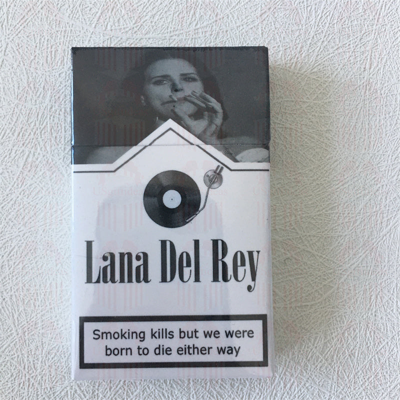 Lana Del Rey Lipstick Set, Personalized Christmas Gifts, Lana Del Rey Poster Cigarette Box