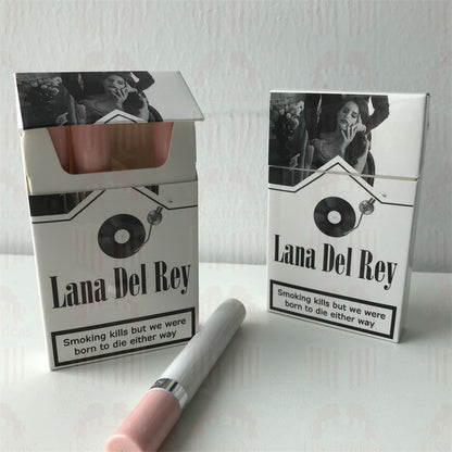 Lana Del Rey Lipstick Set, Personalized Christmas Gifts, Lana Del Rey Poster Cigarette Box