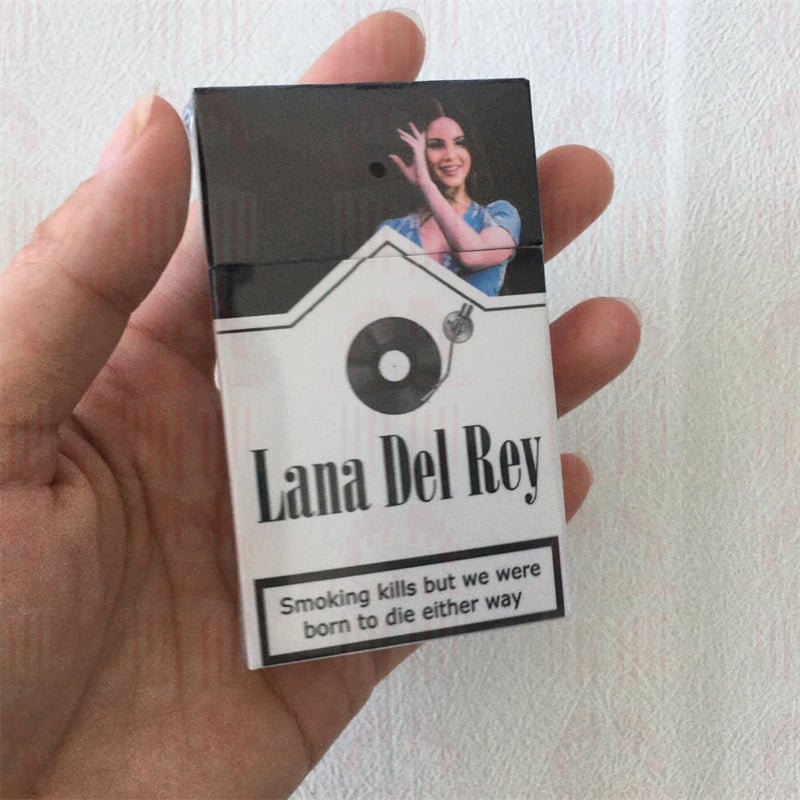 Lana Del Rey Lipstick Set, Personalized Christmas Gifts, Lana Del Rey Poster Cigarette Box