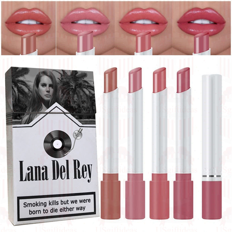 Lana Del Rey Lipstick Set, Personalized Christmas Gifts, Lana Del Rey Poster Cigarette Box