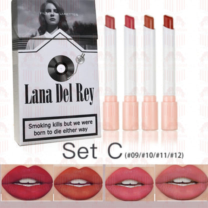 Lana Del Rey Lipstick Set, Personalized Christmas Gifts, Lana Del Rey Poster Cigarette Box