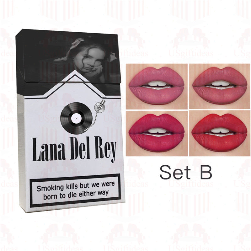 Lana Del Rey Lipsticks Set Lana Del Rey Poster Box