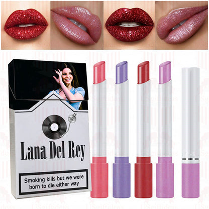 Lana Del Rey Lipstick Set, Personalized Christmas Gifts, Lana Del Rey Poster Cigarette Box