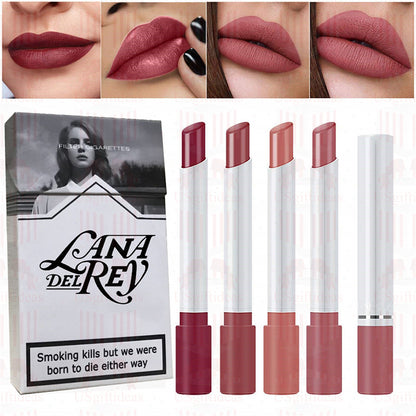 Lana Del Rey Lipstick Matte Glossy Tube Lipstick 24 Hour Lasting Lip Tint