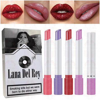 Lana Del Rey Lipstick Set, Personalized Christmas Gifts, Lana Del Rey Poster Cigarette Box